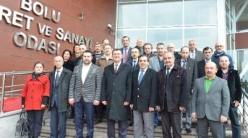 Mhp Teşkilatı Bolu Tso'yu Ziyare Etti