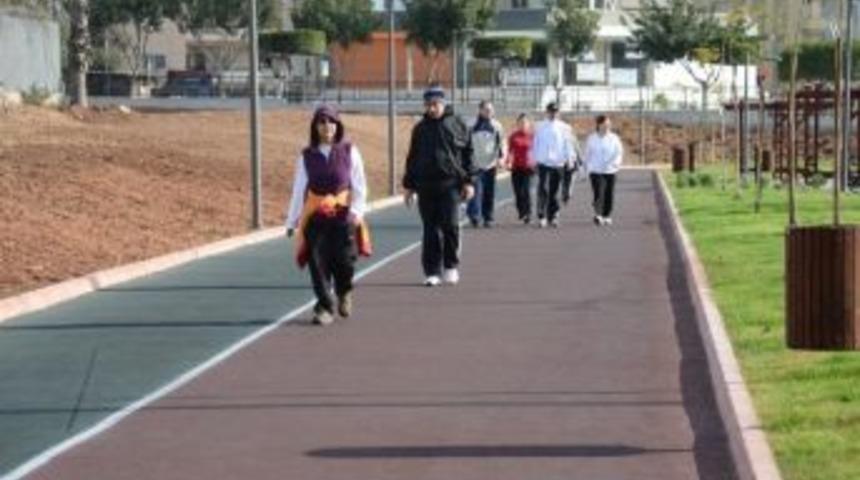 Spor Parkı&rsquo;nda Y&uuml;r&uuml;y&uuml;ş Keyfi