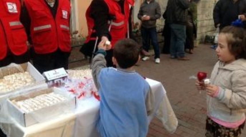 Bartın Kızılay&rsquo;dan Kandil Lokumu