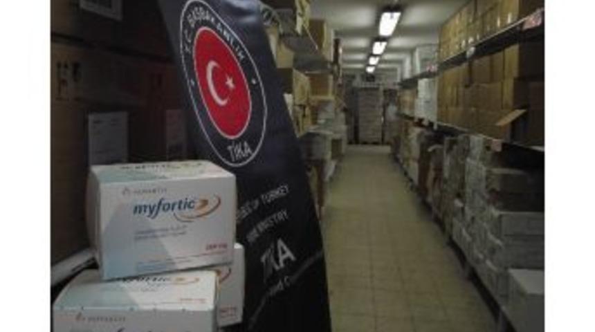 Tika&rsquo;dan Gazze&rsquo;ye İla&ccedil; Ve Tıbbi Malzeme Yardımı