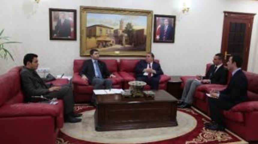 Vali Vekili Se&ccedil;ilmiş, Irak Konsolosunu Kabul Etti