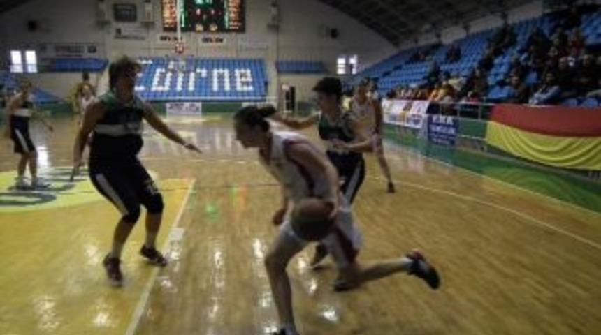 Edirnespor, Edaspor&rsquo;u Arklı Mağlup Etti: 108-55