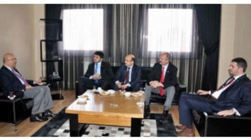 Başkan &Ccedil;oban, Mhp Belediye Başkan Adayını Kabul Etti