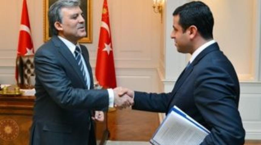 Bdp Genel Başkanı Demirtaş &Ccedil;ankaya K&ouml;şk&uuml;'nde