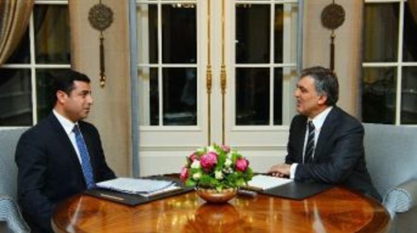 Bdp Genel Başkanı Demirtaş, K&ouml;şk&rsquo;e &Ccedil;ıktı