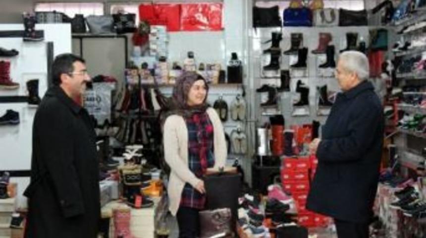 Başsoy&rsquo;un Esnaf Ziyaretleri Devam Ediyor