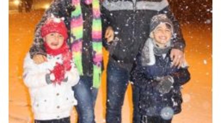 Erzurum'da Kar Yağışı