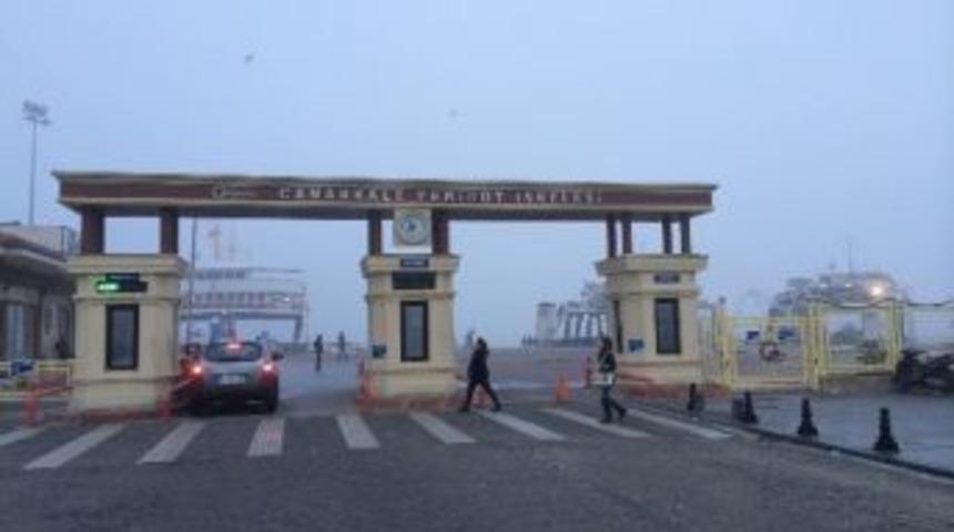 &Ccedil;anakkale Boğazı'nda Sis