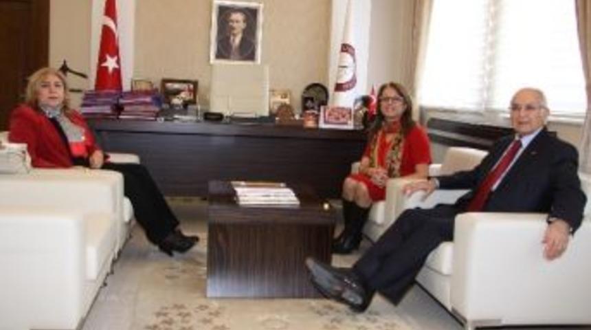 Nevşehir Eski Valilerinden Hacımustafaoğlu&rsquo;ndan Rekt&ouml;r Kılı&ccedil;&rsquo;a Ziyaret