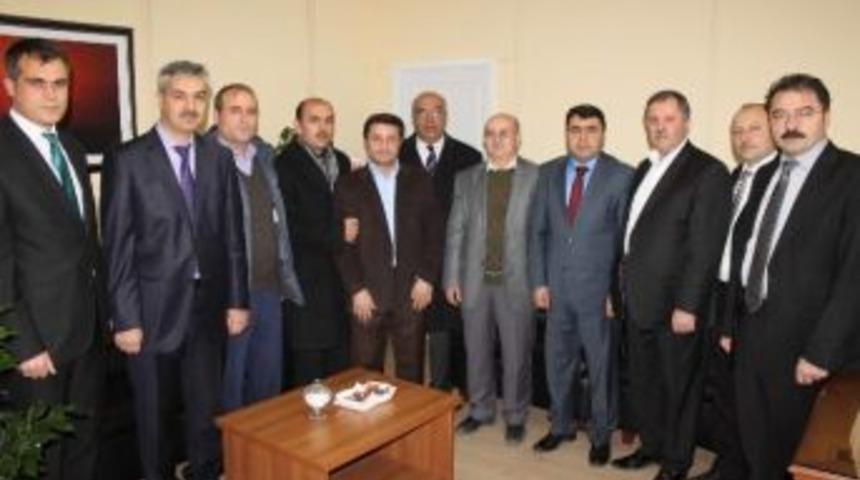 Eğitim-bir-sen&rsquo;den Milli Eğitim M&uuml;d&uuml;r&uuml; Kırekin&rsquo;e Ziyaret