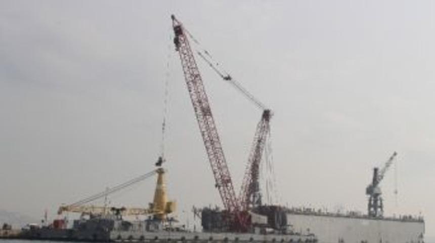 Tcg Değirmendere Romork&ouml;r&uuml; Kaldırma &Ccedil;alışmalarına Devam Ediliyor