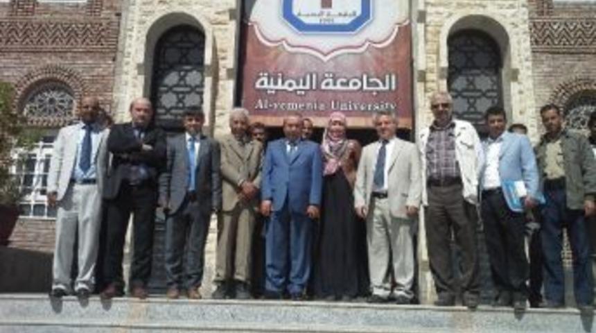 Rekt&ouml;r Battal Yemen&rsquo;de 10 &Uuml;niversitesi İle Protokol İmzaladı