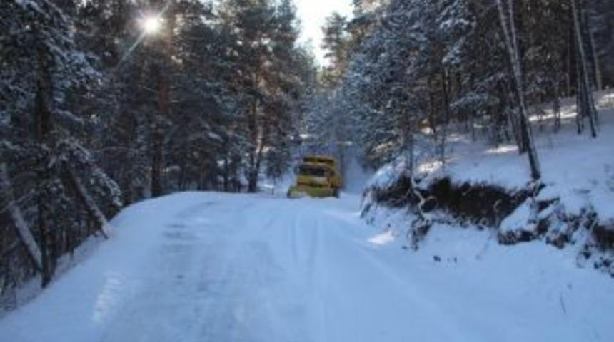 Erzurum'da K&ouml;y Yollarını A&ccedil;ma Seferberliği
