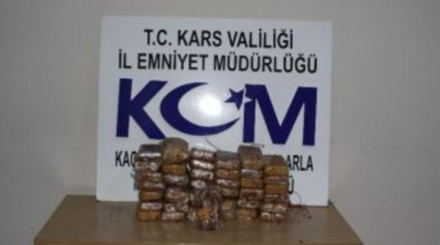 Kars&rsquo;ta 19 Kilo Eroin Ele Ge&ccedil;irildi