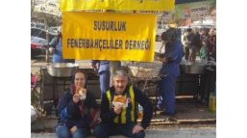 Susurluk Fenerbah&ccedil;eliler Derneği'nden Lokma Hayrı