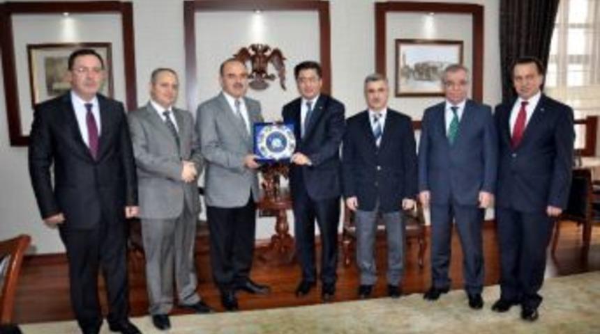 Kto Karatay &Uuml;niversitesi&rsquo;nden Vali Erol&rsquo;a Ziyaret