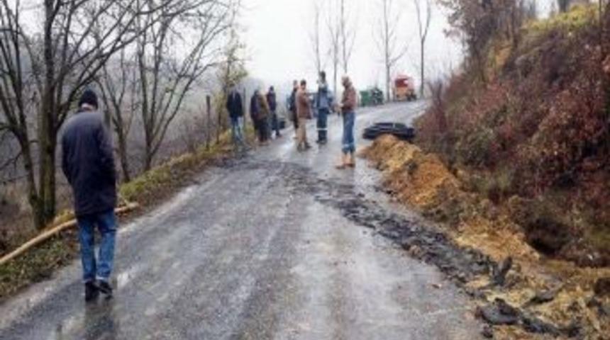 Alaplı&rsquo;da İmece Usulu Alt Yapı &Ccedil;alışması