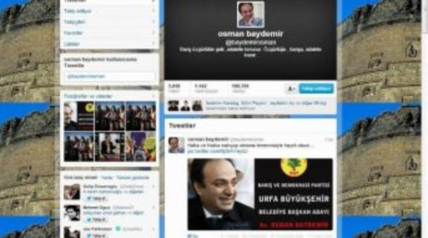Baydemir Twıtter&rsquo;dan Adaylığını Duyurdu