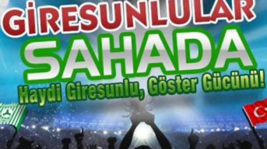 Giresunlular SAHADA!
