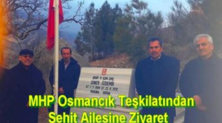MHP Osmancık Teşkilatından Şehit Ailesine Ziyaret