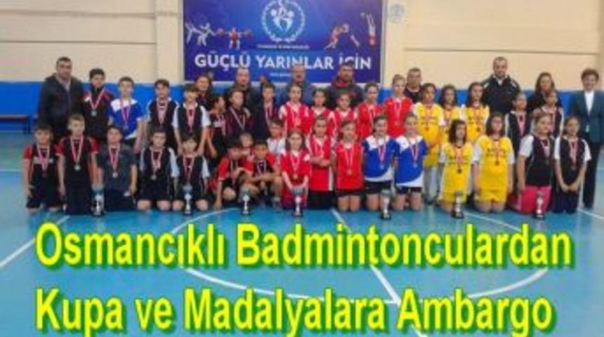 Osmancıklı Badmintonculardan Kupa ve Madalyalara Ambargo