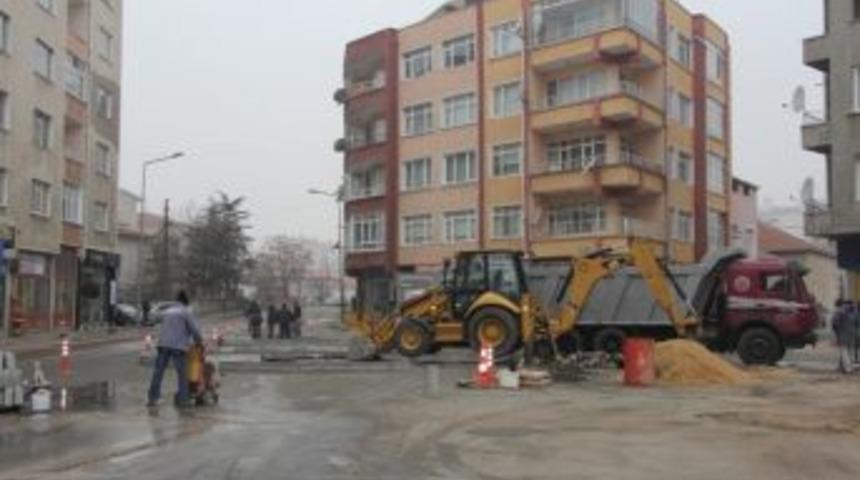 Kırklareli&rsquo;de Kavşak &Ccedil;alışmaları Tamamlandı