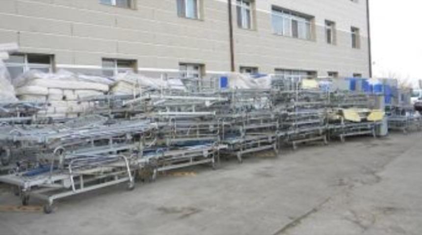 Sağlık Bakanlığı'ndan Uzunk&ouml;pr&uuml;'ye 100 Yeni Hasta Yatağı G&ouml;nderildi