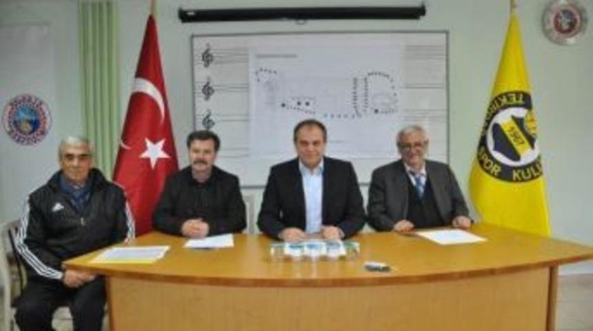 Tekirdağspor Kul&uuml;p Başkanı &Ccedil;ebi'den Tesis M&uuml;jdesi