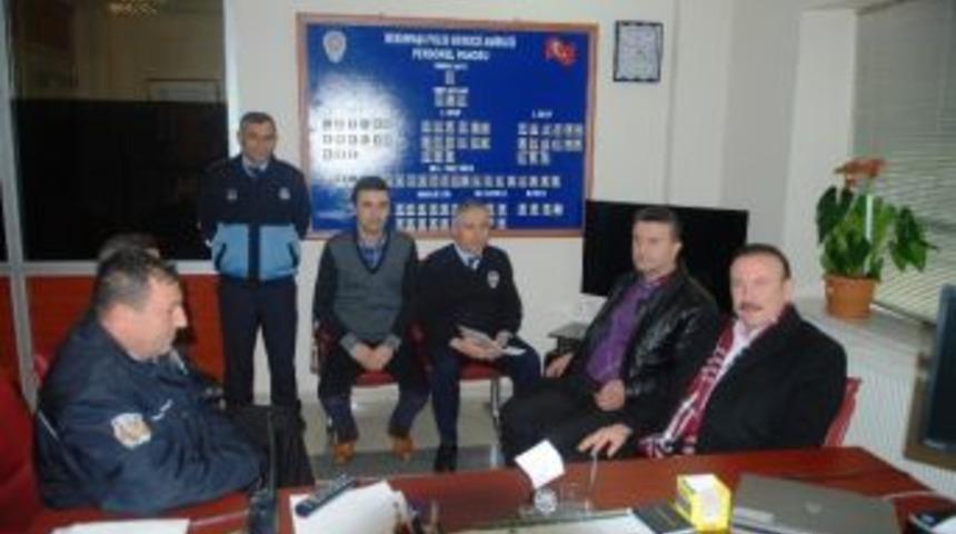Başkan Doğan, Bekirpaşa Polis Merkezi'ni Ziyaret Etti