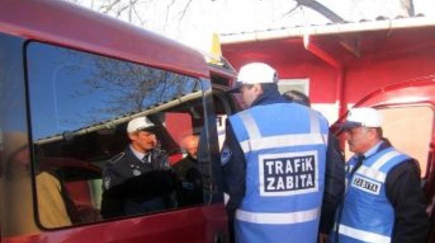 Toplu Taşıma Ara&ccedil;ları Denetlendi