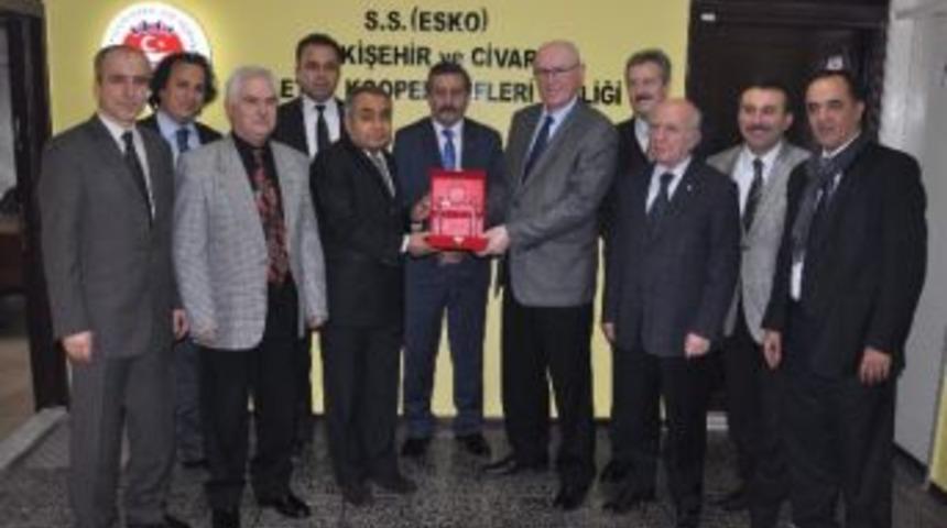 Başkan Adayı Milletvekili Kurt Esko&rsquo;yu Ziyaret Etti