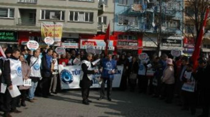 Kamu Sen &Uuml;yelerinin Maaş Zammı Tepkisi