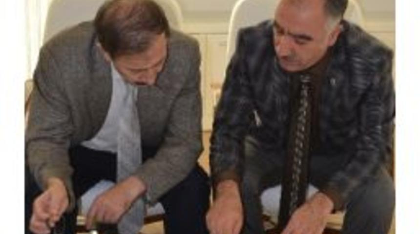 Arısoy&rsquo;dan Paland&ouml;ken İl&ccedil;esine &Ouml;vg&uuml;