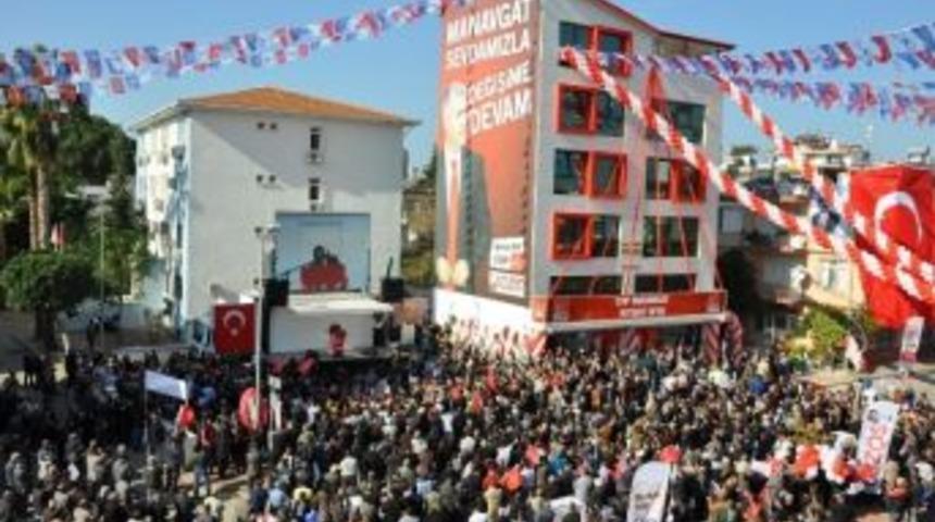 Manavgat Chp Se&ccedil;im İrtibat Ofisi Hizmete A&ccedil;ıldı