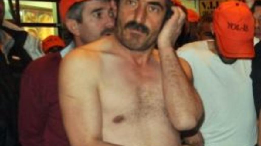 Balıkesir&rsquo;de İş&ccedil;ilerden &Ccedil;ıplak Eylem