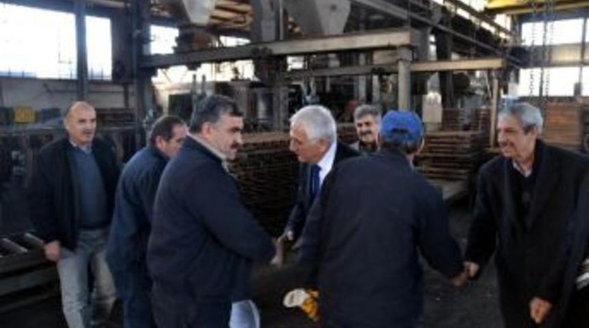 Hamdi Karakaya Erzincan Şeker Fabrikasını Ziyaret Etti