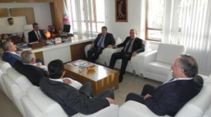 Atso Y&ouml;netiminden Başkan Tursun&rsquo;a Ziyaret