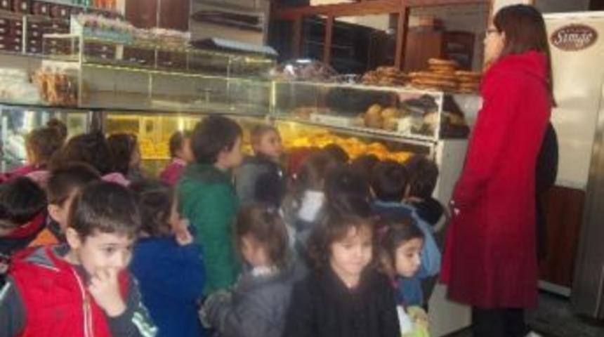 Nazilili'de Minikler Pasta Yapımını &Ouml;ğrendi