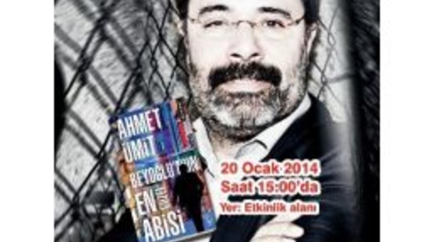 Yazar Ahmet Ümit, Ş.urfa Piazza'ya Geliyor