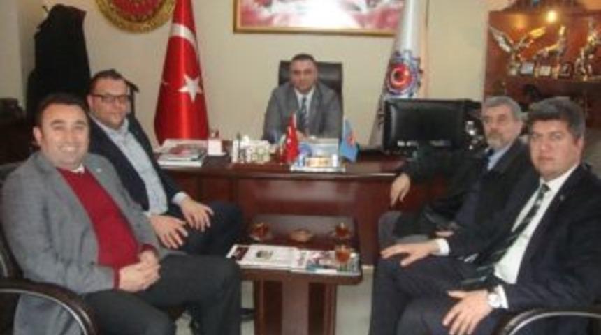 T&uuml;rk Metal Sendikası &Ccedil;erkezk&ouml;y Şube Başkanı Ko&ccedil;ak, Mhp&rsquo;li Adaylara Başarılar Diledi