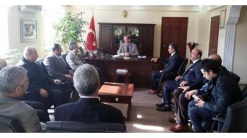 Ak Parti Yozgat Belediye Başkan Adayı Kazım Arslan, Kurumları Ziyaret Ediyor