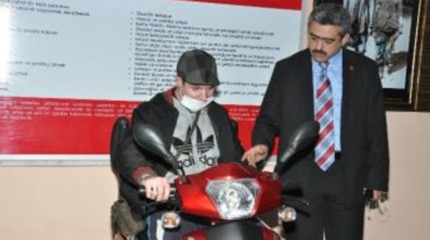 Engelli Vatandaşa Motobisiklet