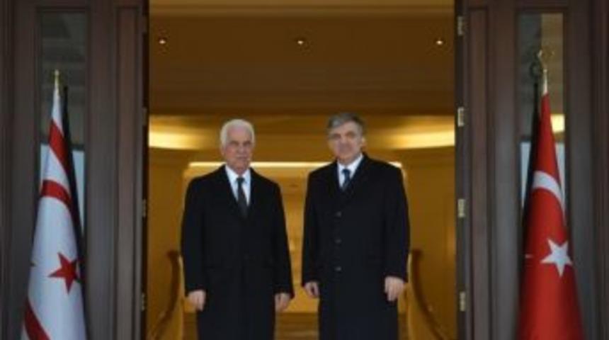 Kktc Cumhurbaşkanı Eroğlu &Ccedil;ankaya K&ouml;şk&uuml;&rsquo;nde