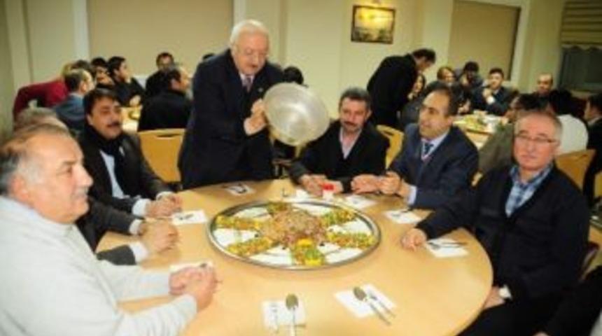 Yozgat&rsquo;ta Gazeteciler &Ouml;zel Ergin Koleji&rsquo;nin Yemeğinde Buluştu