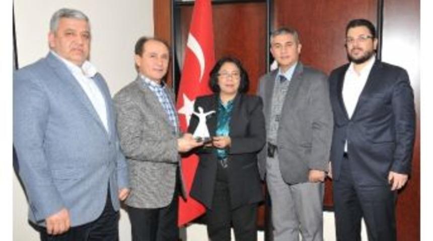 Endonezya T&uuml;rkiye B&uuml;y&uuml;kel&ccedil;isi Agustını'den Kso'ya Ziyaret