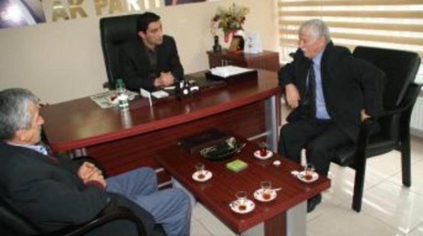 Dverek Ziraat Odası'ndan Ak Parti'ye Ziyaret