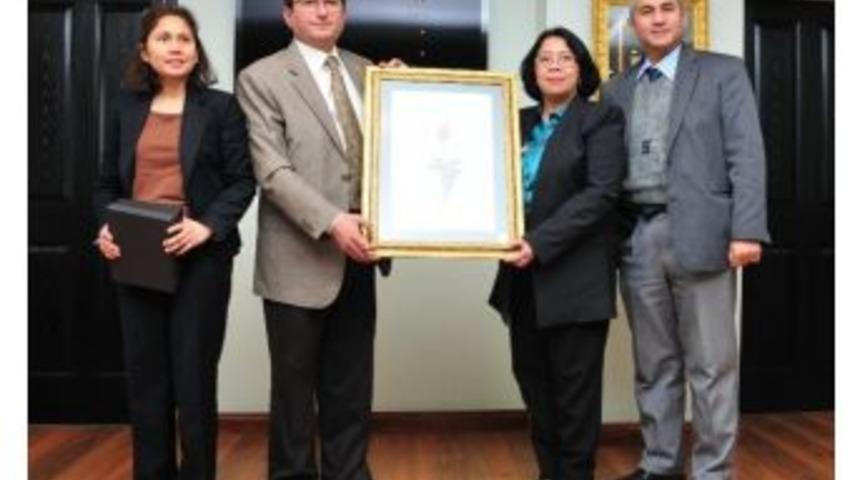 Endonezya B&uuml;y&uuml;kel&ccedil;isi Agustını&rsquo;den Ktb&rsquo;ye Ziyaret