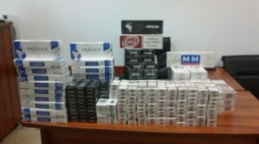 Erzurum&rsquo;da 3 Bin 600 Paket Ka&ccedil;ak Sigara Ele Ge&ccedil;irildi