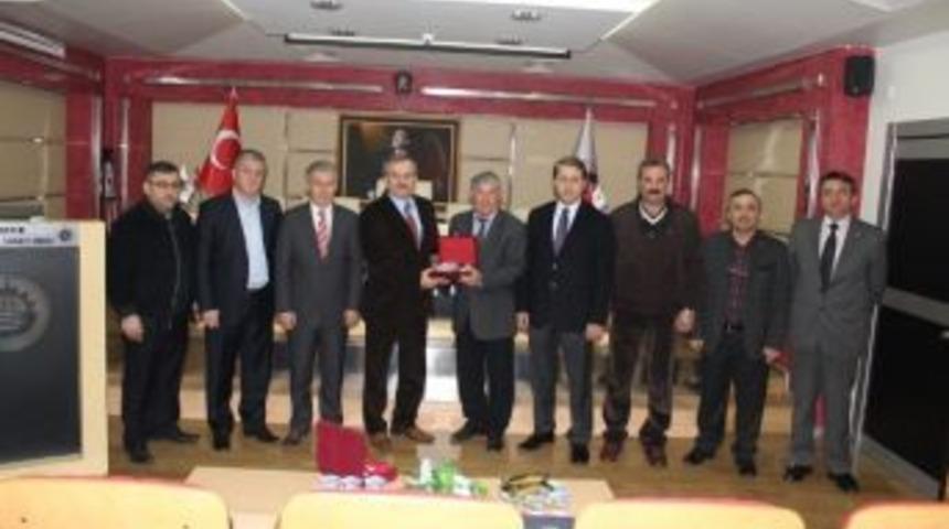 Raşit Batalov Ve Erdoğan G&uuml;nd&uuml;zpolat&rsquo;ten D&uuml;zce Tso&rsquo;ya Ziyaret