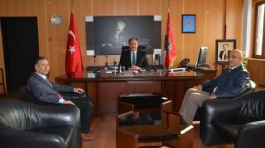 Ajans Press Tekirdağ İl Emniyet M&uuml;d&uuml;r&uuml; Yılmaz'ı Ziyaret Etti
